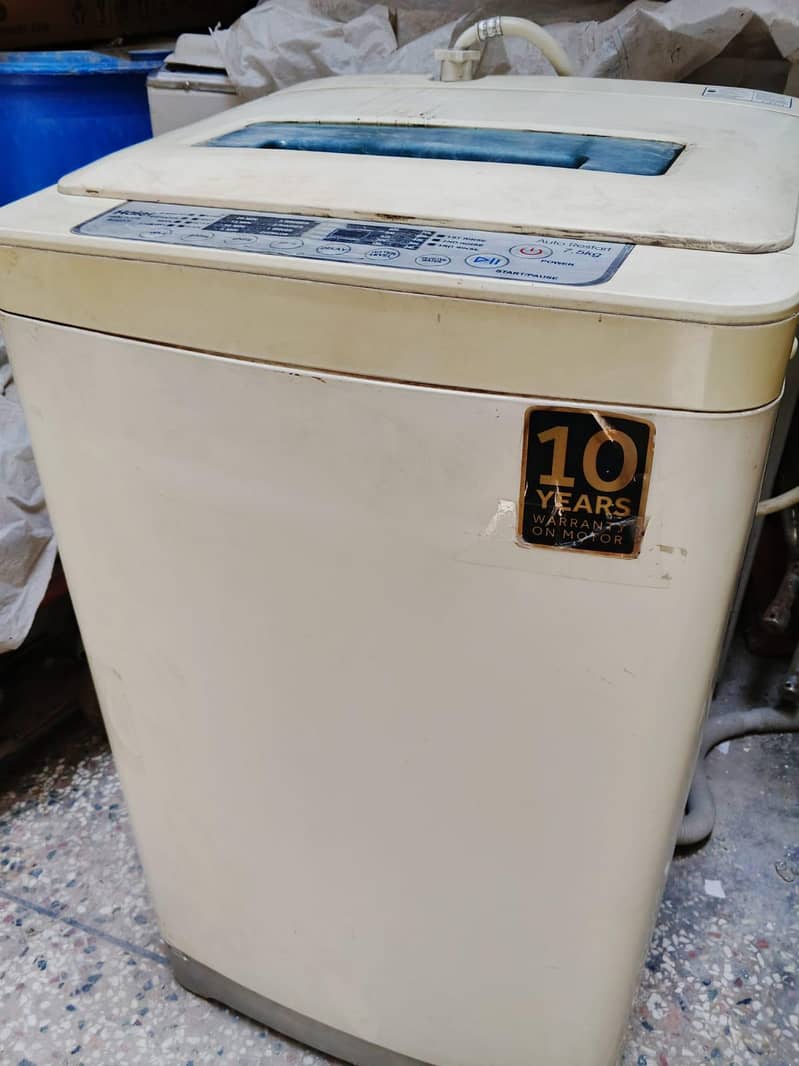 Haier Fully automatic 7.5 kg  machine 2