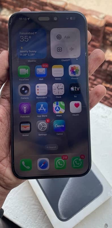 I phone 15 pro max jv