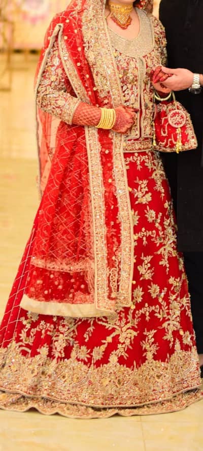 barat bridal lehnga