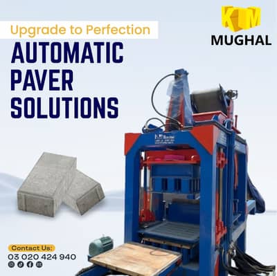 *Concrete Tuff Tile Machine for Sale | Automatic & Semi Automatic*