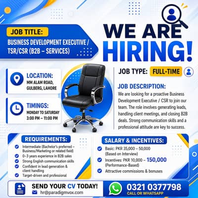 Call Center Jobs || Sales Agents (Male & Female) Evening Shift
