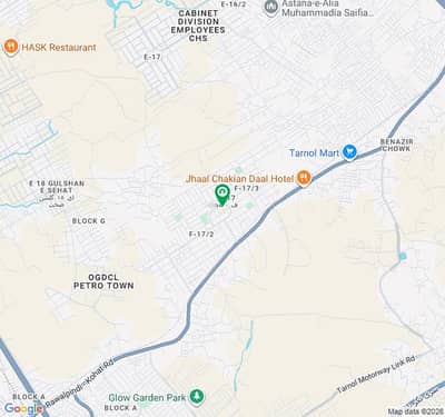 1 Kanal ( 50*90 ) St Corner Plot For Sale in Multi F-17 Islamabad.