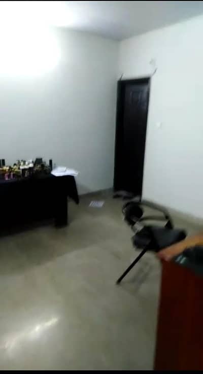 silent commercial one bed lounge ground floor portion for rent in johar