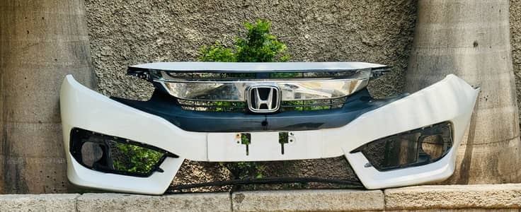 Honda Civic completed front bumper