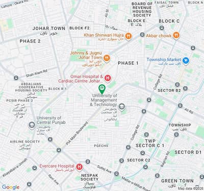 Centrally Located Residential Plot In Johar Town Phase 1 - Block D Is Available For Sale