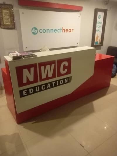 Reception desk