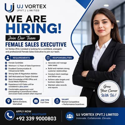 Female Sales Executive