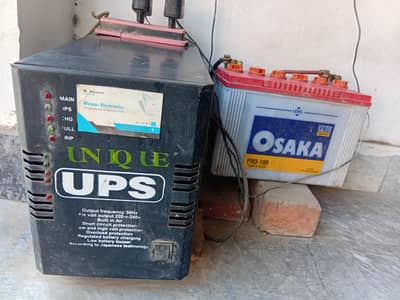 ups with low quality battery