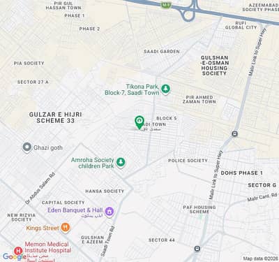 240 Square Yards Residential Plot In Scheme 33 Of Karachi Is Available For sale