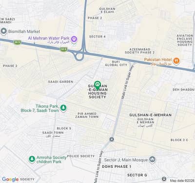 240 Square Yards Residential Plot available for sale in Gulshan-e-Usman Housing Society if you hurry