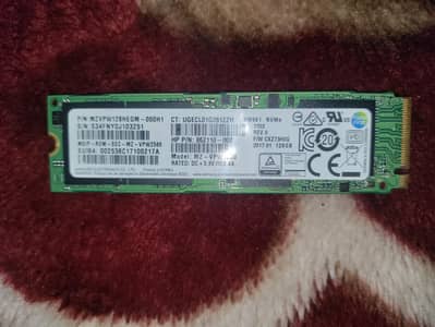 Samsung 128Gb NVME SSD For sale 100% health