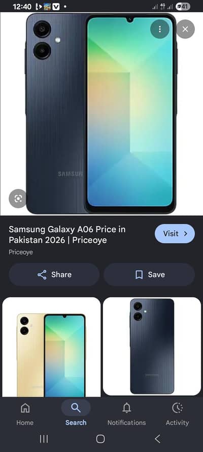 Samsung Mobile A06