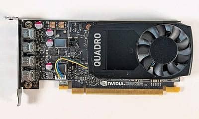 Nvidia Quadro P1000 4gb DDR 5 Graphic Card