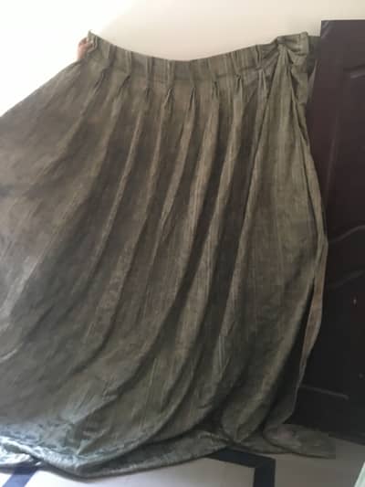 Set of curtain for sale (lime green ). Beautiful coloured.