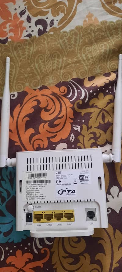 PTCL router