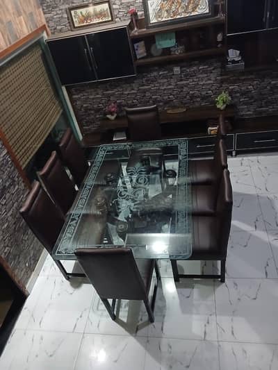 all wooden dining table