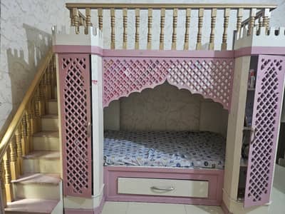 Used Wooden Kids Bed – Good Condition