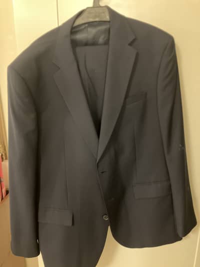 Marks and Spencer's , navy blue suit
