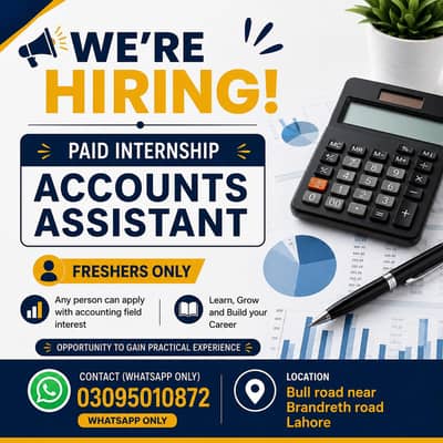 2 month internship Account Assistant