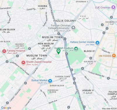 Corner House For Sale In Garden Town - Abu Bakar Block