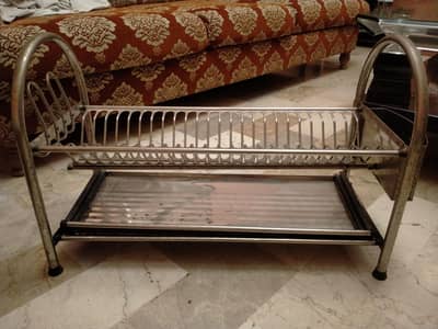 2 Tier Plates and Cup rack