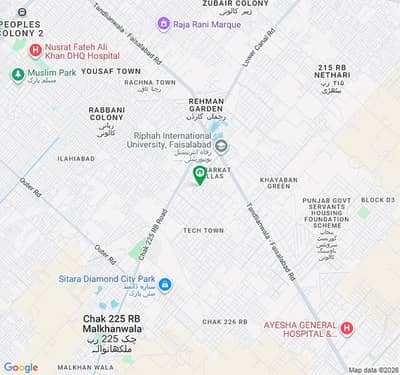 5 Marla House Double Story House For Sale Albarkat Villas Society Area Boundary Wall Near Fish Farm Near Ripha University Satiana Road Faisalabad