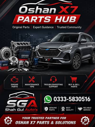 Changan Oshan x7 1.5L Turbo complete with DCT transmission available.