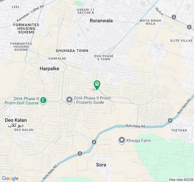 1 Kanal Residential Plot Situated In DHA Phase 9 Prism - Block A For sale
