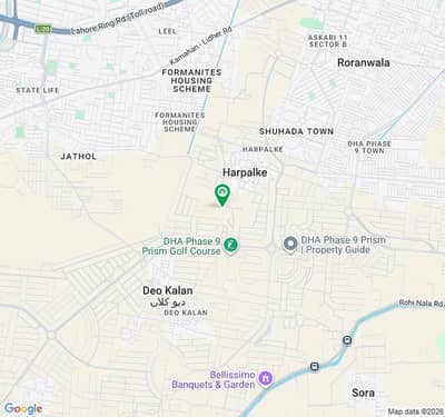 1 Kanal Residential Plot In Central DHA Phase 9 Prism - Block C For sale