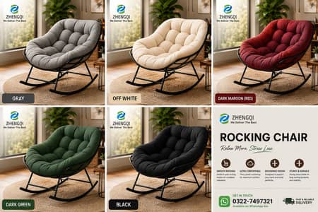 Roocking Chair Premium & Luxurious Best for Comfort & Relaxation