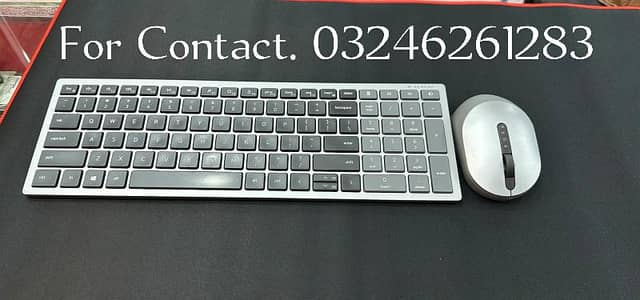 Dell 3 in 1 multidevice wireless and Bluetooth keyboard  and Mouse