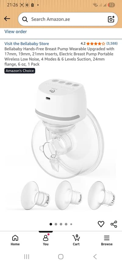 Bellababy Hands Free Breast pump