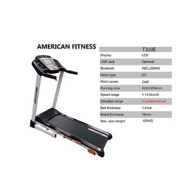 American treadmill  T310A model