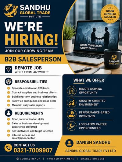 salesperson B To B