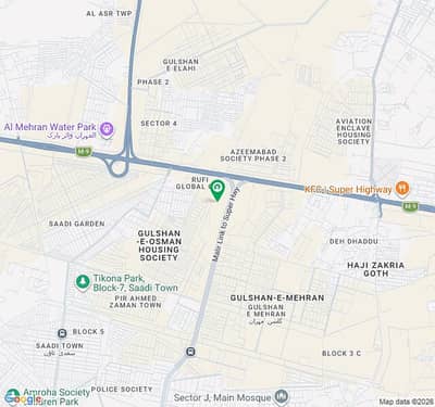 Main Jinnah Avenue 200 Feet Wide Road Residential Plot Available For Sale