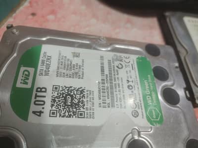 4TB WD Green Hard Disk Drive – 100% Health | Perfect Working Condition