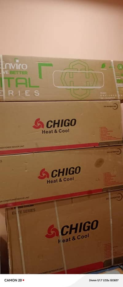 chigo t3.1. 5 tone daba pack ac for sale
