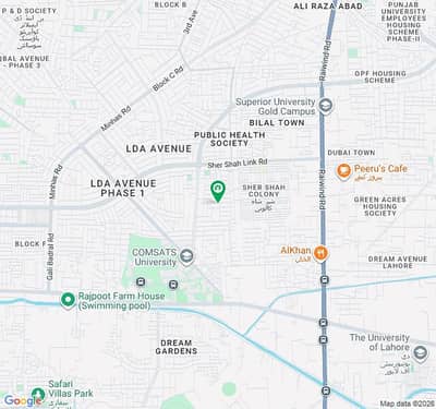 10 MARLA PLOT SEMI COMMERCIAL FACING PARK
