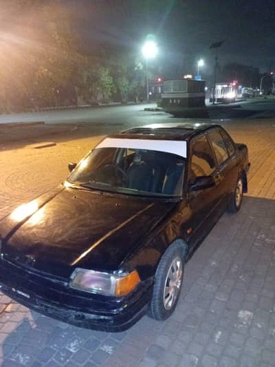 Honda 91 sunroof . . .