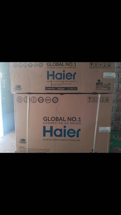 haier ac 19hfc 2026 model 5year all parts warranty box pack