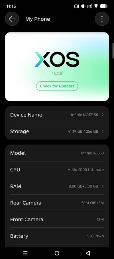 Infinix Note 50 new