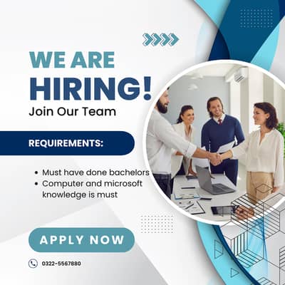 Job for a display centre 9-5 JOB