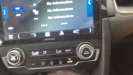 Honda Civic X AC panel