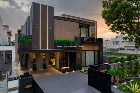 Full Basement Full Furnished 1 Kanal Luxury Modern Design Most Beautiful Bungalow For Sale