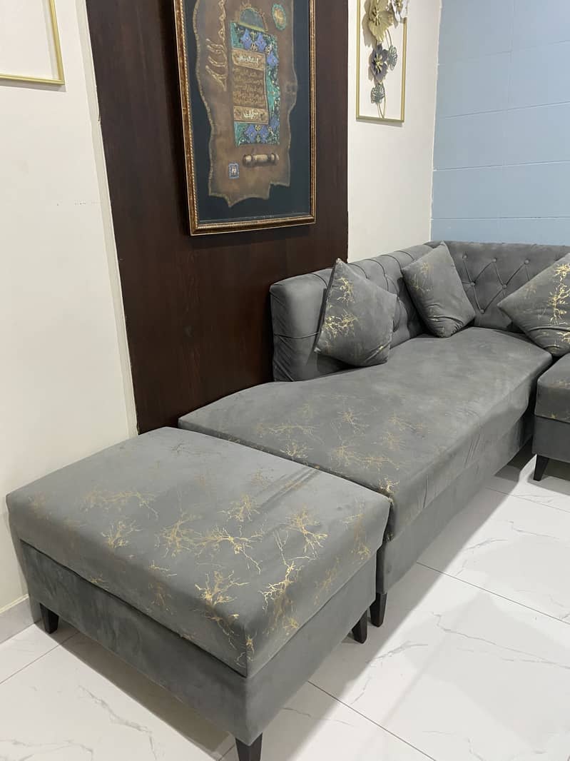 L shape sofa 2