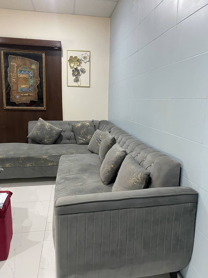 L shape sofa 6