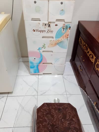 mother care plastic cupboard set