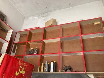 Counter and racks