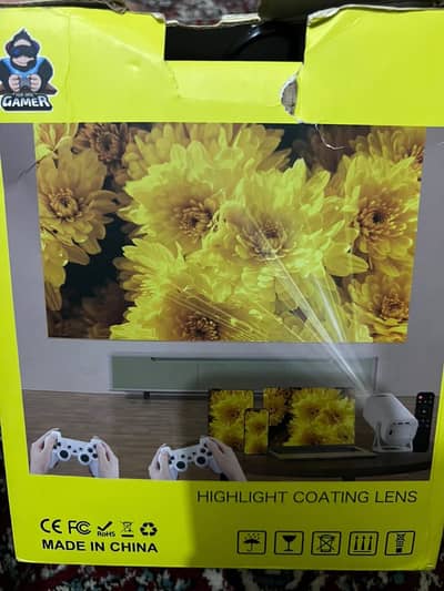 S40 Max Projector 3D Games Support