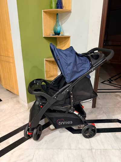 Tinnies 18D Pram Stroller- Like New- Lahore